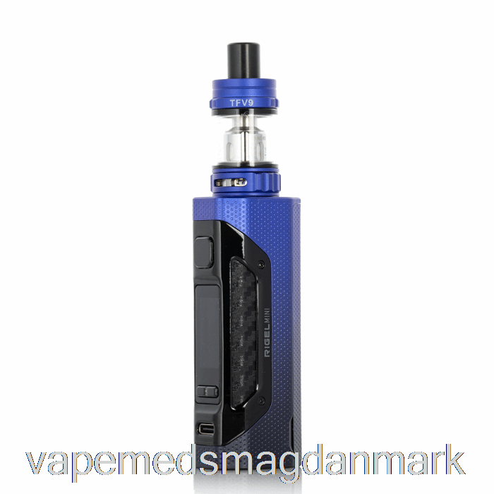 Vape Med Smag Smok Rigel Mini 80w Startsæt Sort Blå
